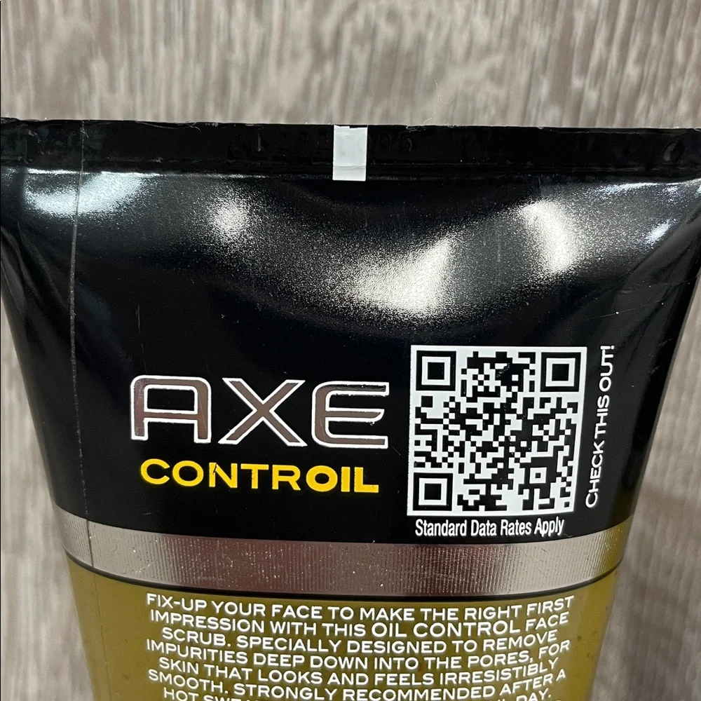 Bundle of Two Discontinued Axe Controil Oily Skin Face Scrub Ultra Smooth Skin